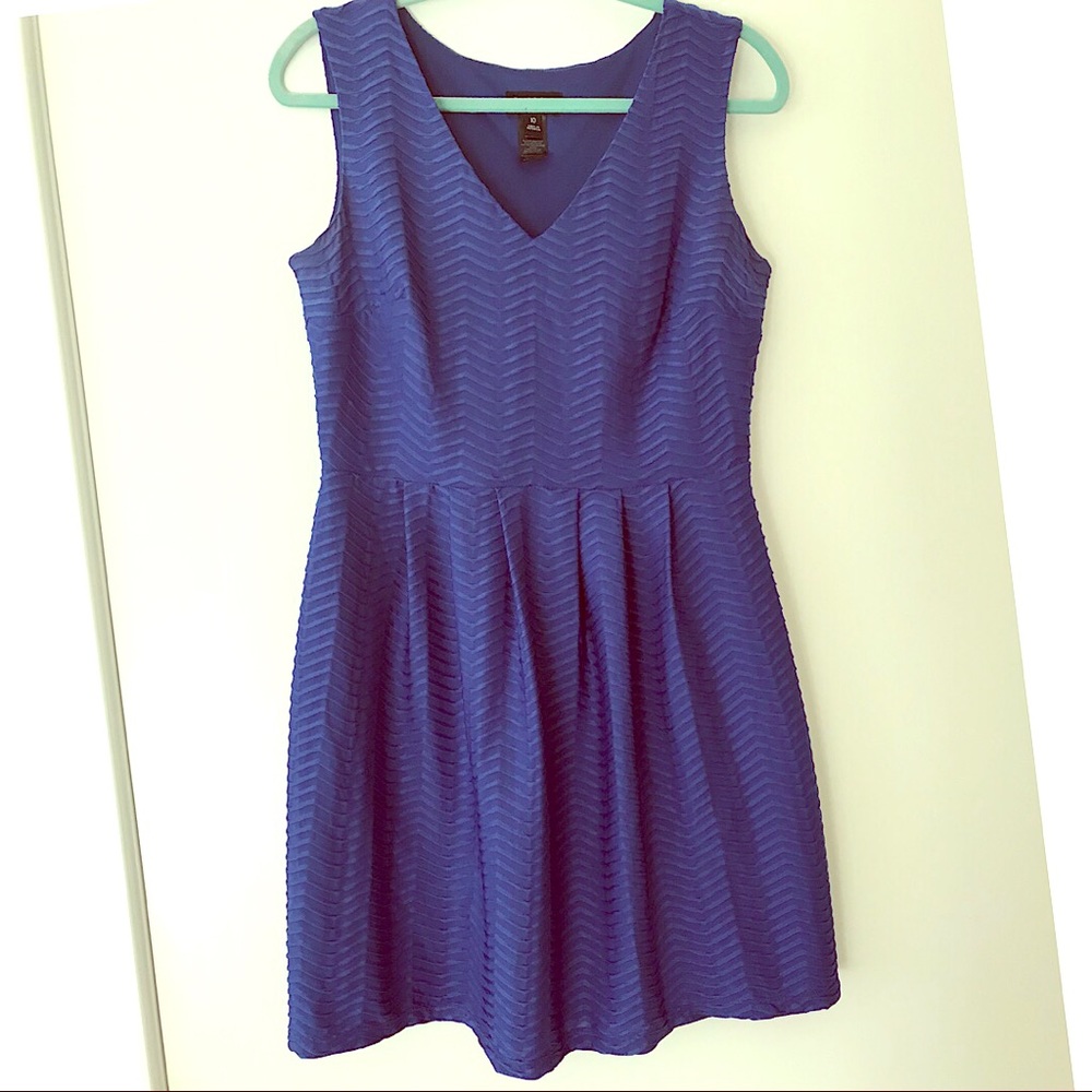 Blue dress